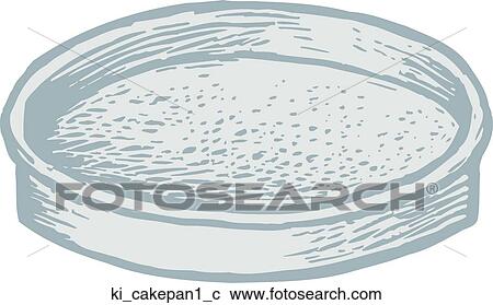 Cake Pan 1 View Large Clip Art Graphic Clipart - Cake Pan 1. Fotosearch