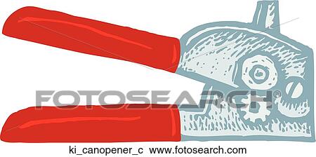 Clipart - Can Opener. Fotosearch