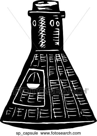 Capsule View Large Clip Art Graphic Clipart - Capsule. Fotosearch