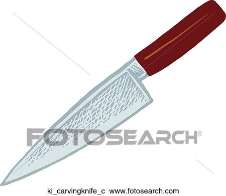 Clipart - Carving Knife. Fotosearch