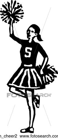 Cheer 2 View Large Clip Art Graphic Clipart - Cheer 2. Fotosearch