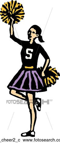 Cheer 2 View Large Clip Art Graphic Clipart - Cheer 2. Fotosearch