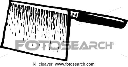 Cleaver View Large Clip Art Graphic Clipart - Cleaver. Fotosearch