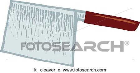 Cleaver View Large Clip Art Graphic Clipart - Cleaver. Fotosearch