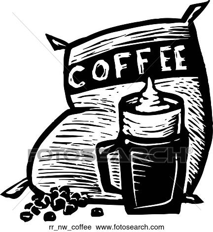 Clipart - coffee. Fotosearch