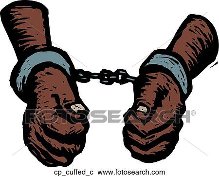 cuffed View Large Clip Art Graphic Clipart - cuffed. Fotosearch