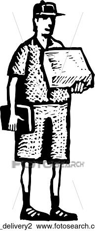 Clipart - Delivery 2. Fotosearch