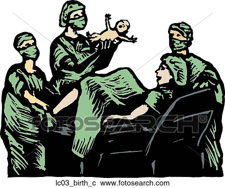 Clipart - Delivery Room. Fotosearch