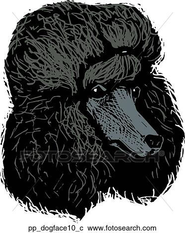 Clipart - Dog Face 10. Fotosearch