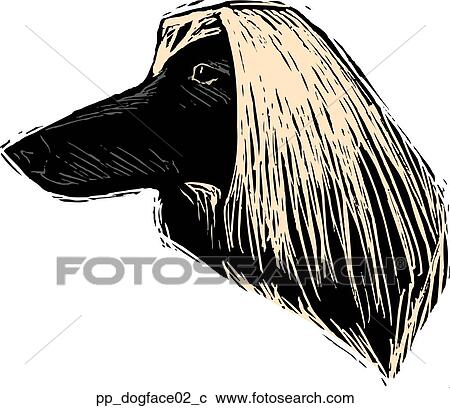 Clipart - Dog Face 2. Fotosearch