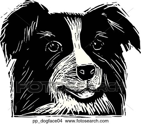 Clipart - Dog Face 4. Fotosearch