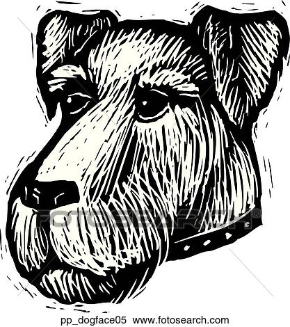 Dog Face 5 View Large Clip Art Graphic Clipart - Dog Face 5. Fotosearch