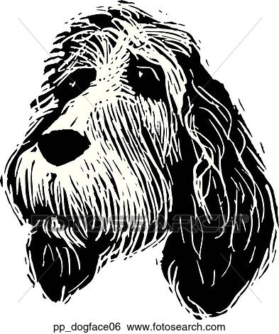 Dog Face 6 View Large Clip Art Graphic Clip Art - Dog Face 6. Fotosearch