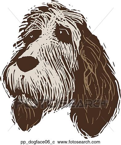 Clipart - Dog Face 6. Fotosearch