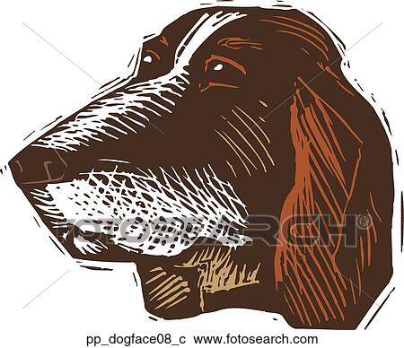Clipart - Dog Face 8. Fotosearch