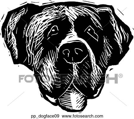 Dog Face 9 View Large Clip Art Graphic Clip Art - Dog Face 9. Fotosearch