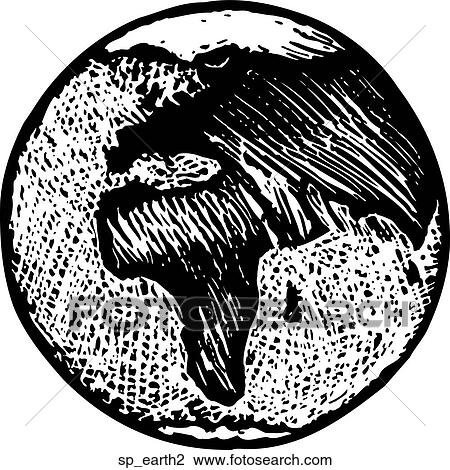Clipart - Earth 2. Fotosearch