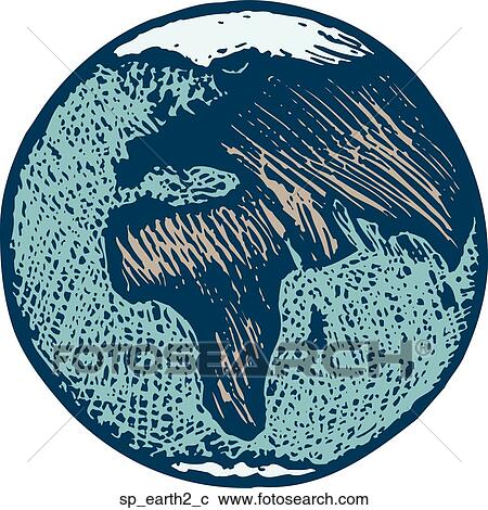 Clipart - Earth 2. Fotosearch