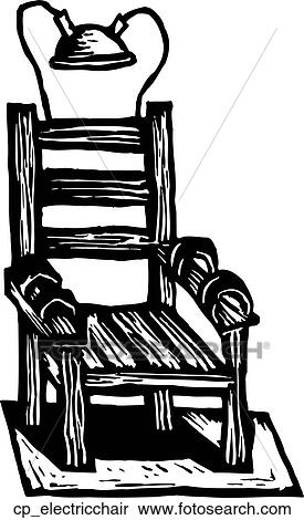 electric chair View Large Clip Art Graphic Clipart - electric chair. Fotosearch