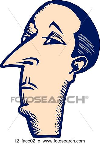 face 02 View Large Clip Art Graphic Clipart - face 02. Fotosearch