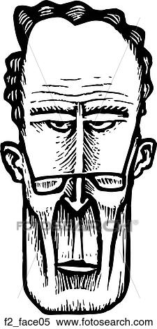 face 05 View Large Clip Art Graphic Clipart - face 05. Fotosearch