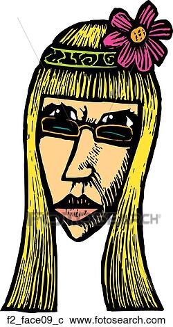face 09 View Large Clip Art Graphic Clipart - face 09. Fotosearch