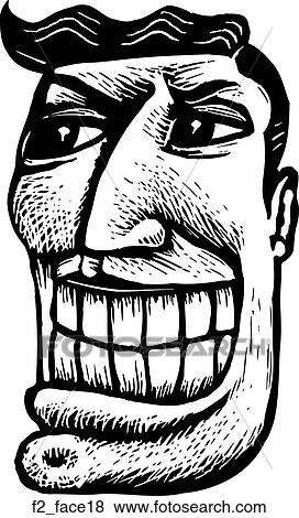Clip Art - face 18. Fotosearch