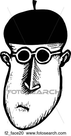 face 20 View Large Clip Art Graphic Clipart - face 20. Fotosearch