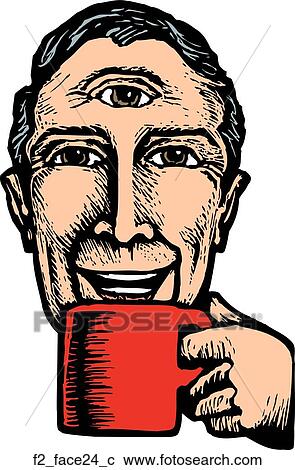 Clipart - face 24. Fotosearch