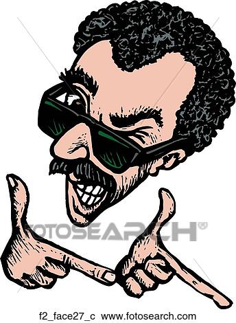 Clipart - face 27. Fotosearch