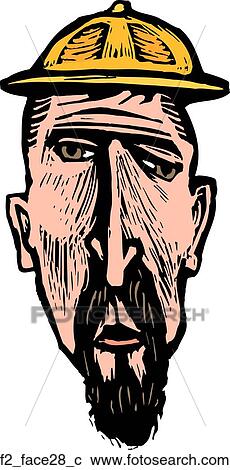 Clipart - face 28. Fotosearch