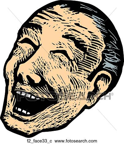 Clipart - face 33. Fotosearch
