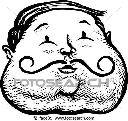 face 35 View Large Clip Art Graphic Clipart - face 35. Fotosearch