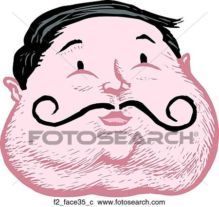 face 35 View Large Clip Art Graphic Clipart - face 35. Fotosearch