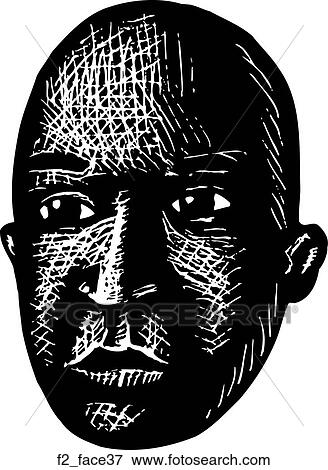 face 37 View Large Clip Art Graphic Clip Art - face 37. Fotosearch