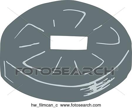 film can View Large Clip Art Graphic Clipart - film can. Fotosearch