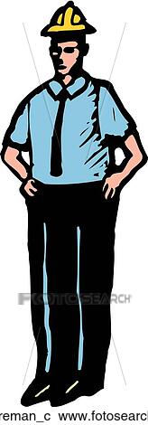 Clipart - Foreman. Fotosearch