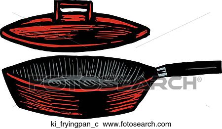 Clipart - Frying Pan. Fotosearch