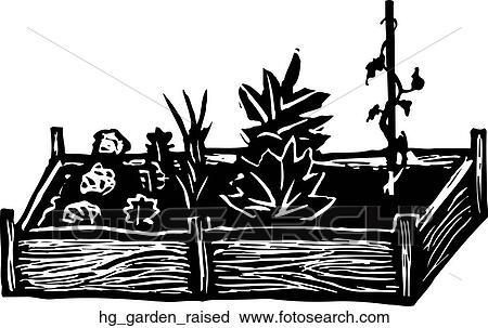 Clipart - Garden - Raised. Fotosearch