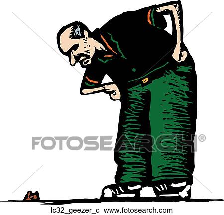 Clipart - Geezer. Fotosearch