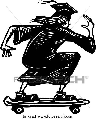 Clipart - Grad. Fotosearch