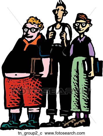 Clipart - Group 2. Fotosearch