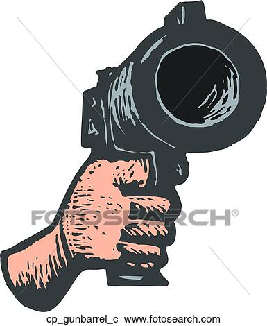 gun barrel View Large Clip Art Graphic Clipart - gun barrel. Fotosearch