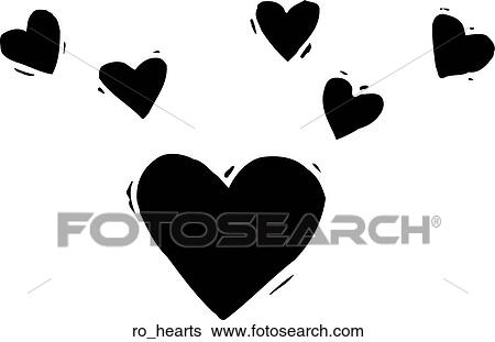 Hearts View Large Clip Art Graphic Clip Art - Hearts. Fotosearch