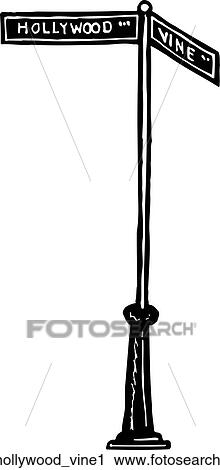 Clipart - Hollywood Vine 1. Fotosearch