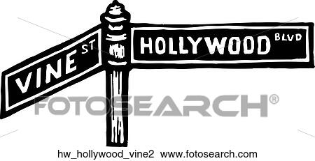 Clipart - Hollywood Vine 2. Fotosearch