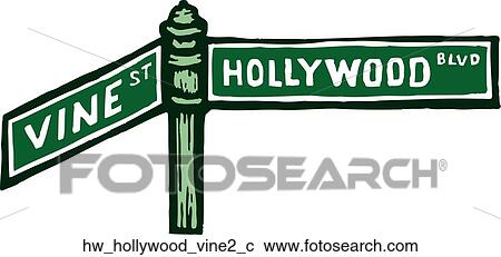 Hollywood Vine 2 View Large Clip Art Graphic Clipart - Hollywood Vine 2. Fotosearch