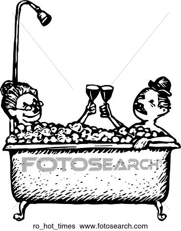 Clip Art - Hot Times. Fotosearch