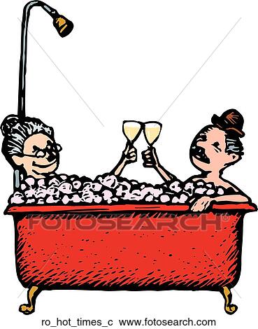 Clipart - Hot Times. Fotosearch