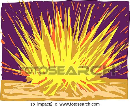 Clipart - Impact 2. Fotosearch